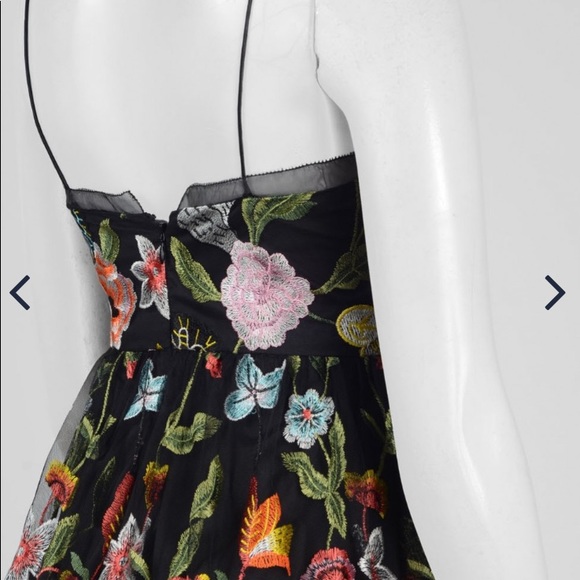 BEAUTIFUL Fully Embroidered Floral Gown - Picture 2 of 10